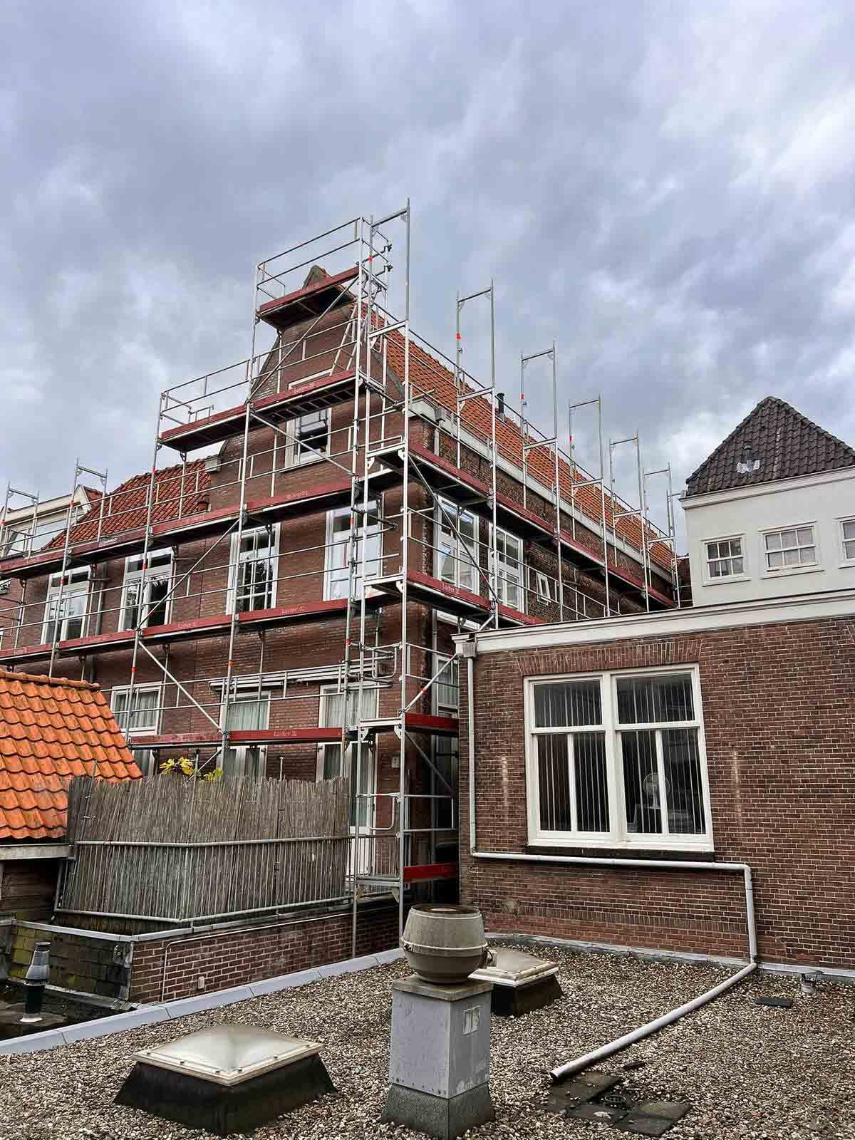 Gevel Reno Schilder 1 Steiger huren Rotterdam